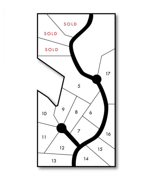 Chapman Acres map